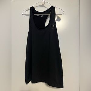 Womens XL black under armour tank